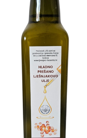 Hladno prešano lješnjakovo ulje - 250 ml