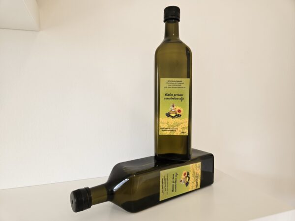 Hladno prešano suncokretovo ulje - 1 l